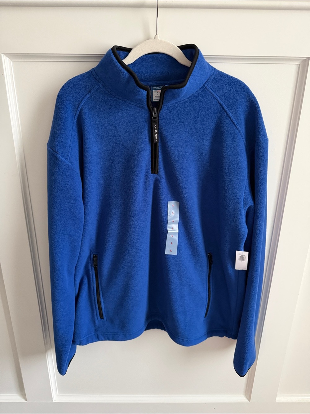 NWT Old Navy 1994 Re-issue Fleece quarter-zip pullover